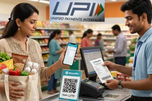 MP में UPI चार्ज के विरोध में QR स्कैनर पर काला कपड़ा