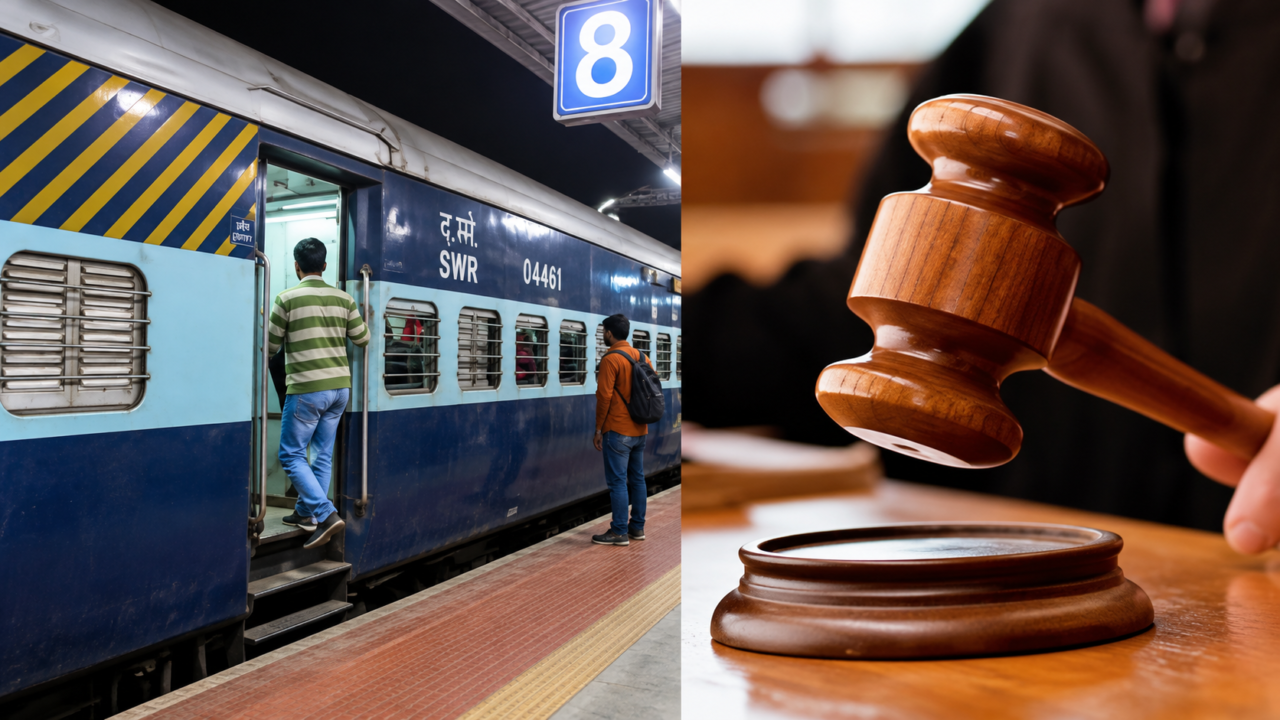 ट्रेन 8 घंटे 48 मिनट लेट होने पर रेलवे पर कंज्यूमर कोर्ट का जुर्माना