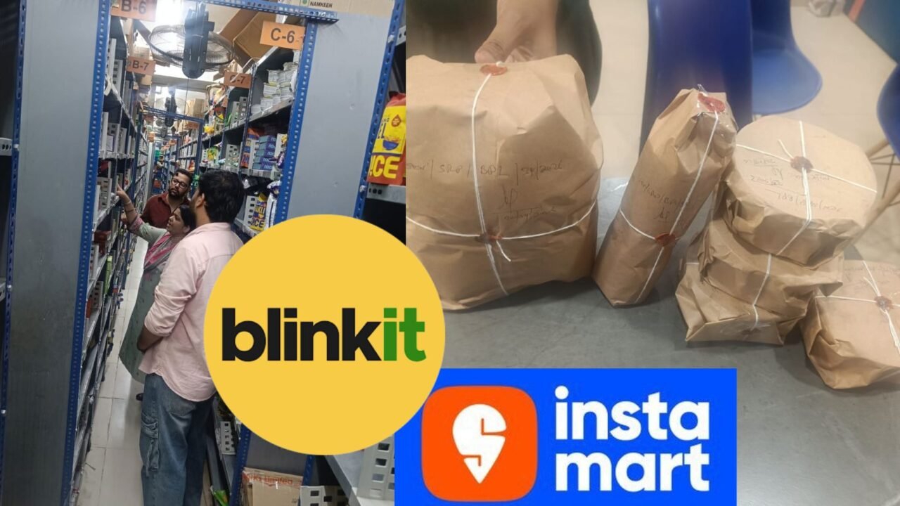 Blinkit Store में एक्सपायर्ड शिशु दुग्ध आहार मिलने पर Food Safety विभाग की जांच