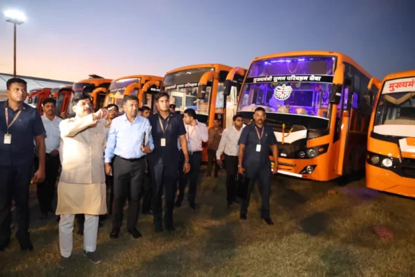 मध्य प्रदेश में ई-बस और लोक परिवहन बस सेवा