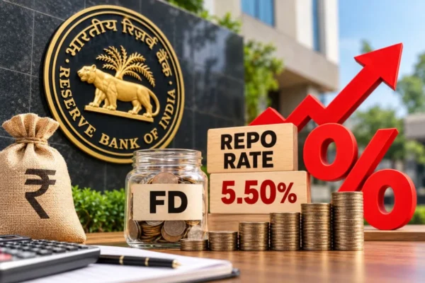 RBI रेपो रेट बढ़ने के बाद बैंक FD ब्याज दरों में बदलाव