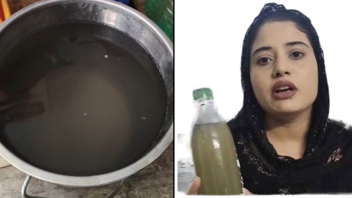 भोपाल में पार्षद शिरीन खान के घर पहुंचा दूषित पानी